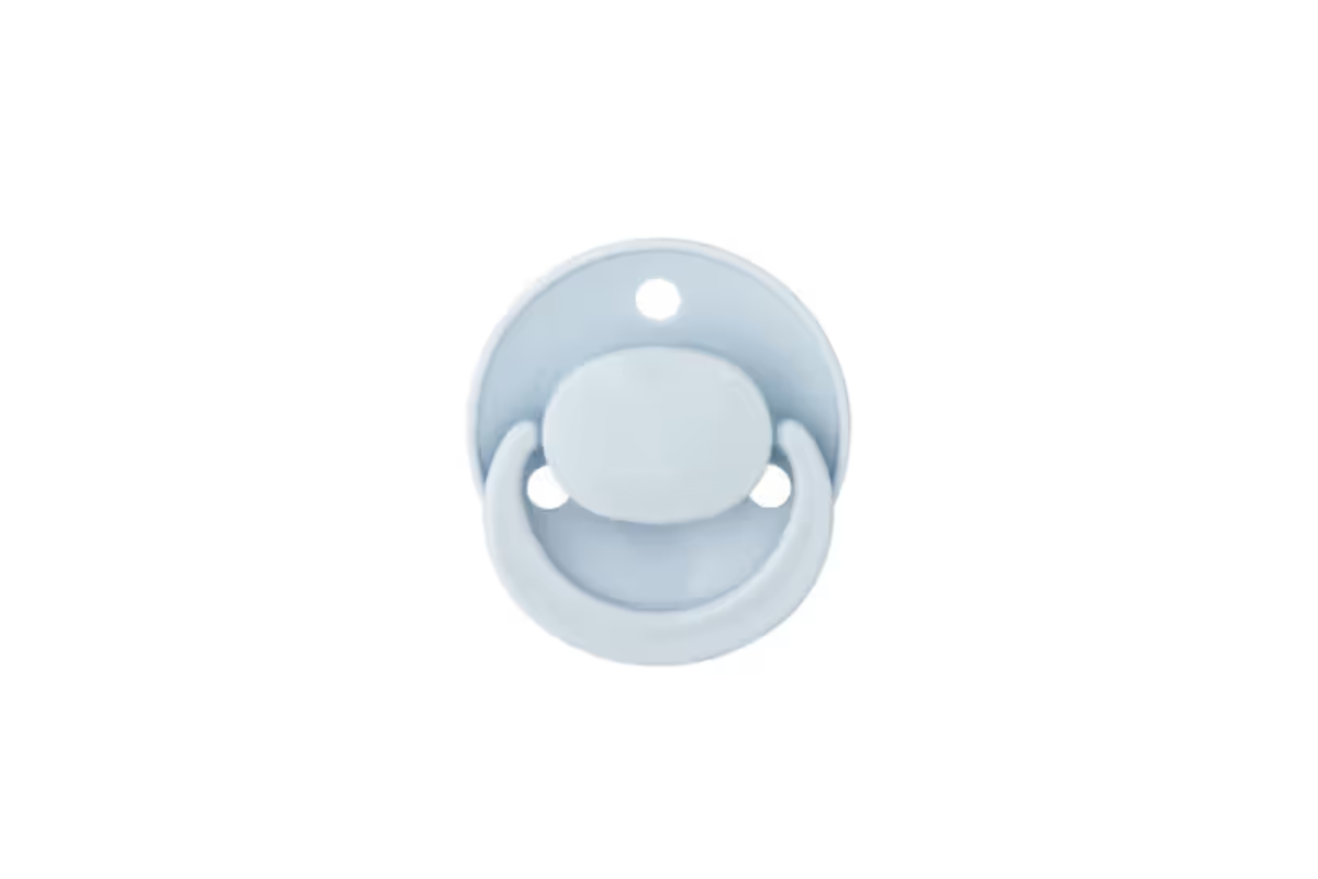Round Tip Pacifier 0-24 months - Sky blue