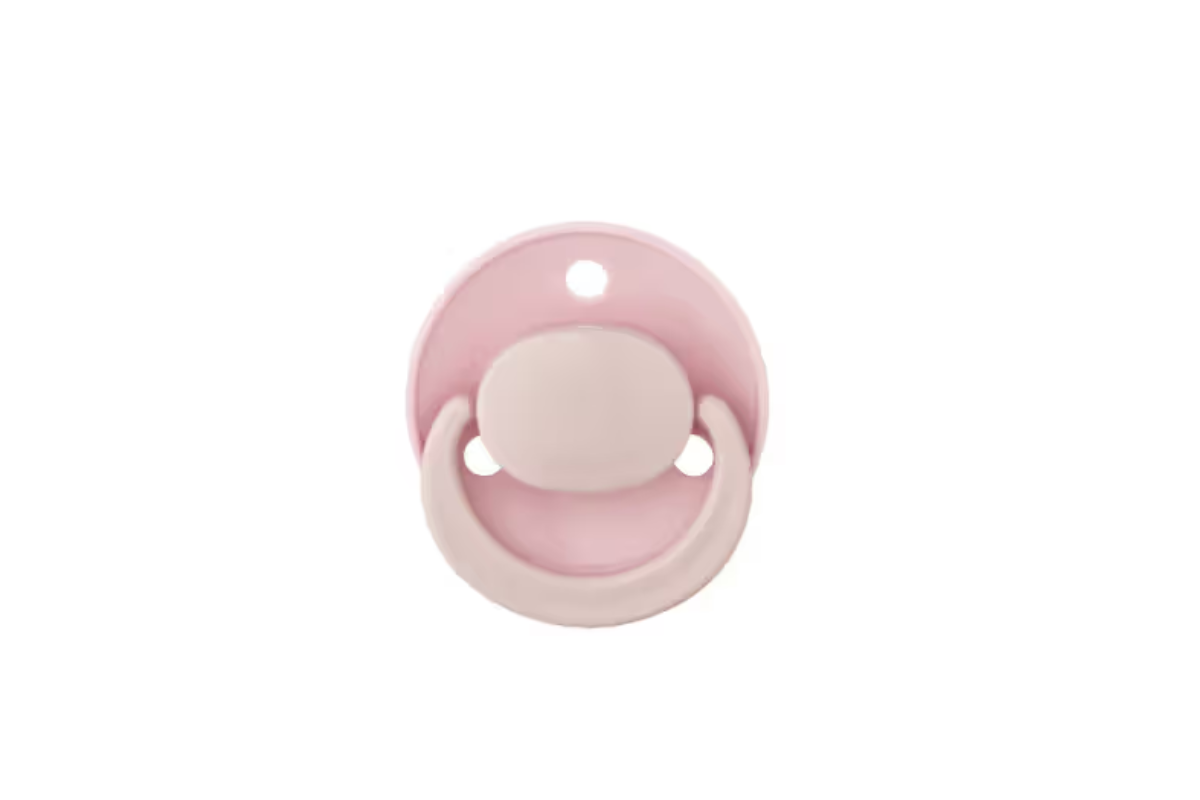 Round Tip Pacifier 0-24 months - Pink