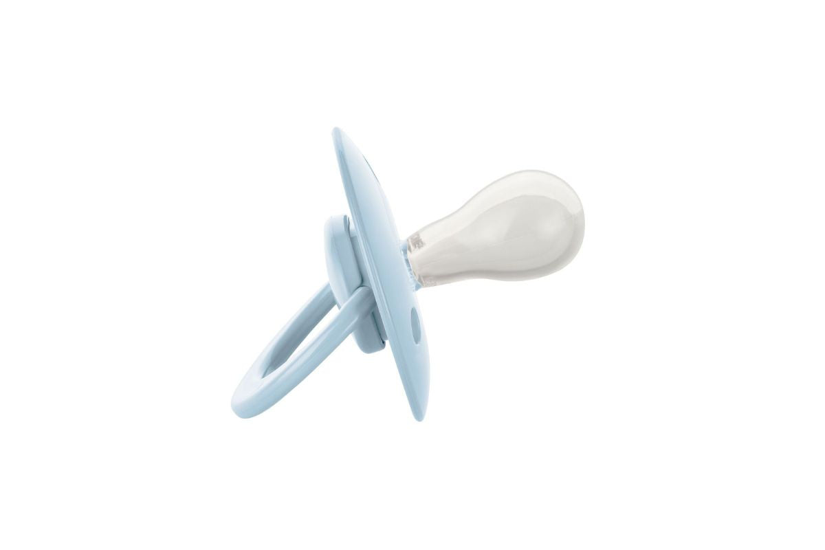 Round Tip Pacifier 0-24 months - Sky blue
