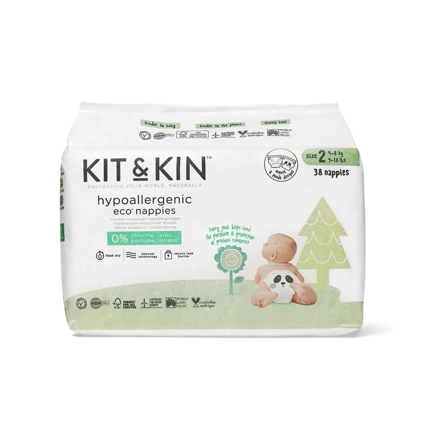 Hypoallergenic Eco Nappies