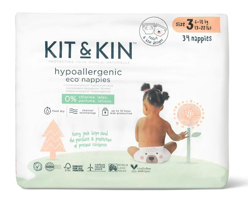 Hypoallergenic Eco Nappies